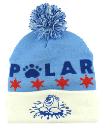Chicago Polar Plunge Winter Hat Blue